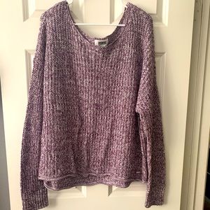 Crop sweater